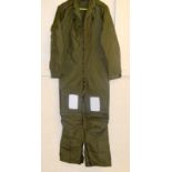 A Mark 14A Aircrew coverall Flying Suit made by Lifeguard Equipment Limited (Looks to be unused)