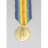 A WW1 Victory Medal named to 6241 Private W.Baker of the 24th London Regiment who died on the 18th