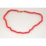 Coral necklace