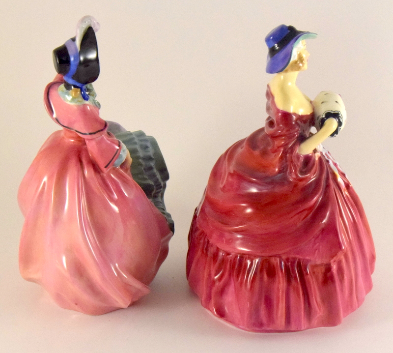 Collection of Royal Doulton figures to in include 'The Little Pig' and 2 Wedgewood items - Image 4 of 7
