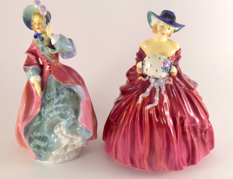 Collection of Royal Doulton figures to in include 'The Little Pig' and 2 Wedgewood items - Image 3 of 7