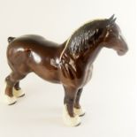 Beswick brewery shire horse model no