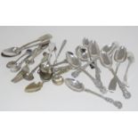 Mix silver and silver plate cutlery