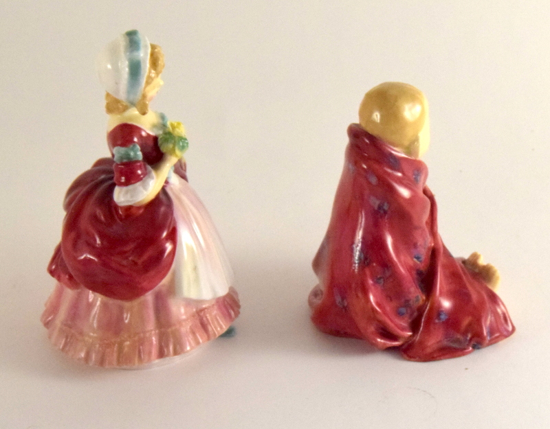 Collection of Royal Doulton figures to in include 'The Little Pig' and 2 Wedgewood items - Image 6 of 7