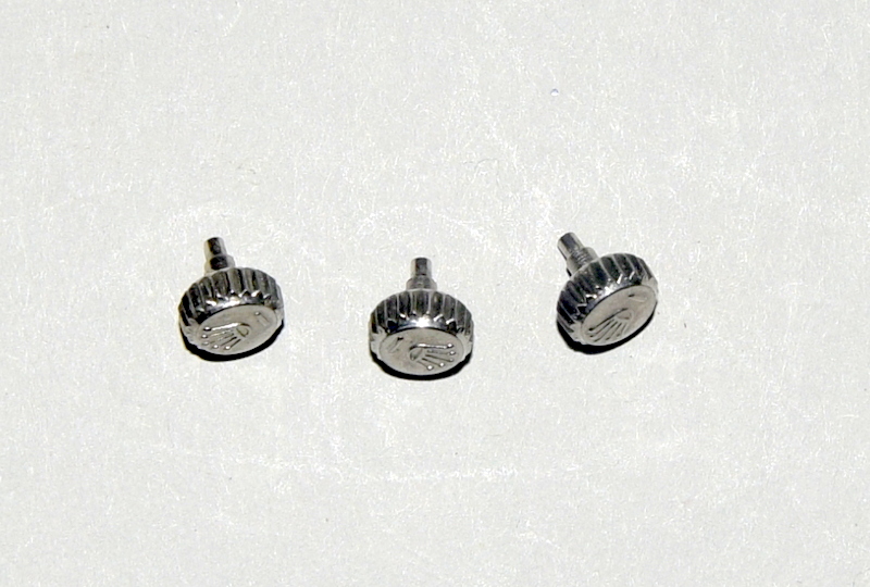 Three spare Rolex crowns - Image 3 of 3