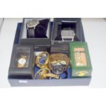 Collection of ladies and gents wristwatches some boxed