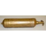 A War Department marked Pyrene brass Fire Extinguisher 35cms long