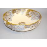 Masons Ironstone made for LIBERTY centre bowl with leaf decoration ltd edition 52/150 in the '