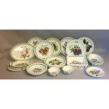 Good quantity of Portmerion pottery 'Botanic Garden' including plates serving dishes ramekins etc