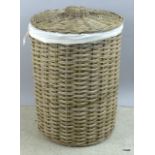 An extra large round Kubu laundry basket