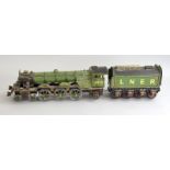 Flying Scotsman tin plate model