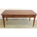 French mahogany coffee table. 45 x 110 x 55cm