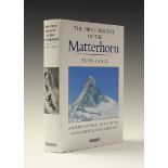 MOUNTAINEERING. - Alan LYALL. The First Descent of the Matterhorn, a Bibliographical Guide to the