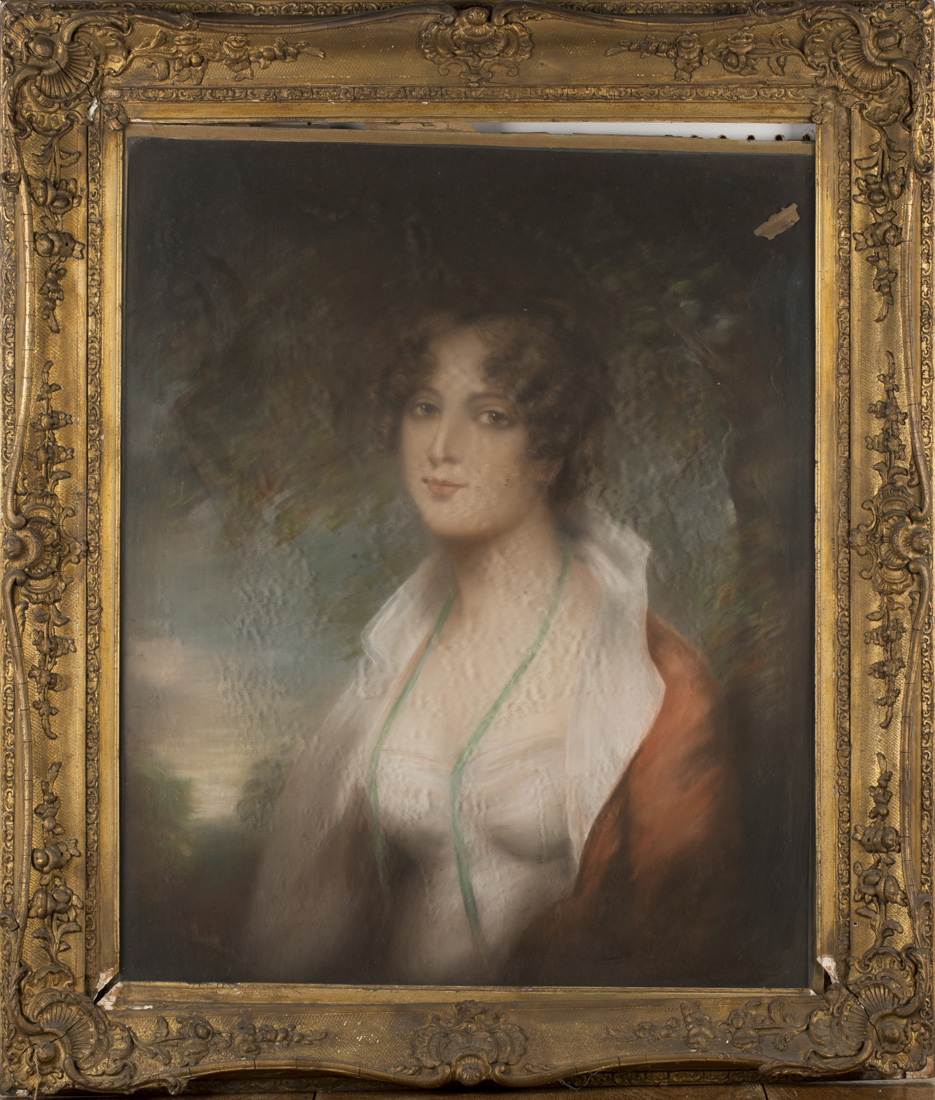 Late 19th/early 20th Century British School - Half Length Portrait of a Lady wearing a Red Jacket,