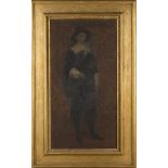 Late 19th Century British School - Full Length Portrait of a Cavalier Gentleman, oil on canvas,