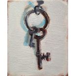 Tori Day - ‘The Keys to Your Heart’, oil on panel