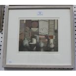 Annie Williams - 'Variation on a Theme', hand-coloured aquatint, signed, titled and editioned 1/40