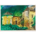 John Piper - Les Junies, colour etching, signed and editioned 70/70, approx 43cm x 58cm, within a