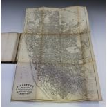 Isaac Slater (publisher) - 'I. Slater's New Plan of Manchester and Salford', folding lithographed