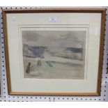 William S. Taylor - 'Brighton', watercolour, signed, titled and dated 19 Aug '53, approx 25cm x