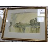 Terry McKivragan - 'Windsor', late 20th Century watercolour, signed recto, titled label verso,