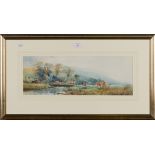 Arthur Willett - Hunting Scenes, two late 19th/early 20th Century watercolours, both signed, each