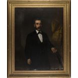 Late 19th Century Continental School - Three-quarter Length Portrait of a Gentleman in Evening