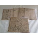 3 Rare Unusual Classic Commercial Vehicle Logbooks 1934-1950.1934 Singer Ice Cream Van Reg. No.