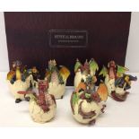 A boxed set of 6 Mystical Dragons (The Dranzars II, Limited Production).