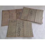 3 Rare Classic Commercial Vehicle Logbooks 1934-1953.1934 Dodge Dropside Truck blue then red, Reg.