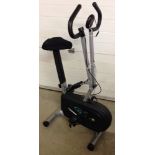 A V-fit exercise bike/cross trainer with computer mode display.