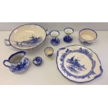 A small collection of Royal Doulton Norfolk pattern ceramics to include early Burslem milk jug RD No