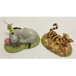 2 Royal Doulton Birthday Collection Disney Winnie the Pooh characters: Tigger WP43 2002 'Sometimes