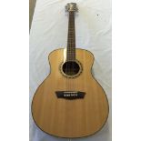 New Washburn acoustic guitar model WF10S. No box/case.