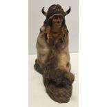 A large boxed J.H.Boone Limited Edition American Indian figure 'Buffalo Spirit'.