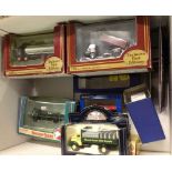 A box of 10 assorted boxed diecast lorries to include EFE, Corgi and Base Toys.