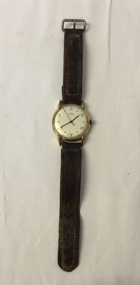 A vintage Roamer mechanical watch in working order.