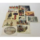 14 Edwardian comic postcards to include 3 Lance Thackeray, 4 H.D. Sandford & 4 Willebeek Le Mair.