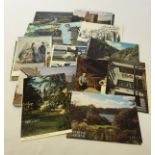 A collection of approx 50 postcards, mainly modern.