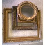 4 antique picture frames.