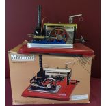 A boxed Mamod steam engine SP5.