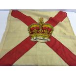 A vintage Royal Mail Postal ship flag, flown from a ship of the 'White Star' line. 82cm square (