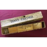 Boxed Tenys Partner vintage swingball game. Needs ball.