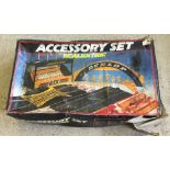 A Scalextric accessory set, boxed.