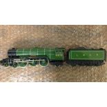 Unboxed Hornby OO gauge LNER 4-6-2 locomotive 'Flying Scotsman' 4472 & tender.