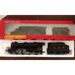 A boxed Hornby OO gauge LMS 4-6-0 locomotive 5112 & tender.