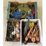 3 boxes of Action Man dolls & accessories to include 1960s.