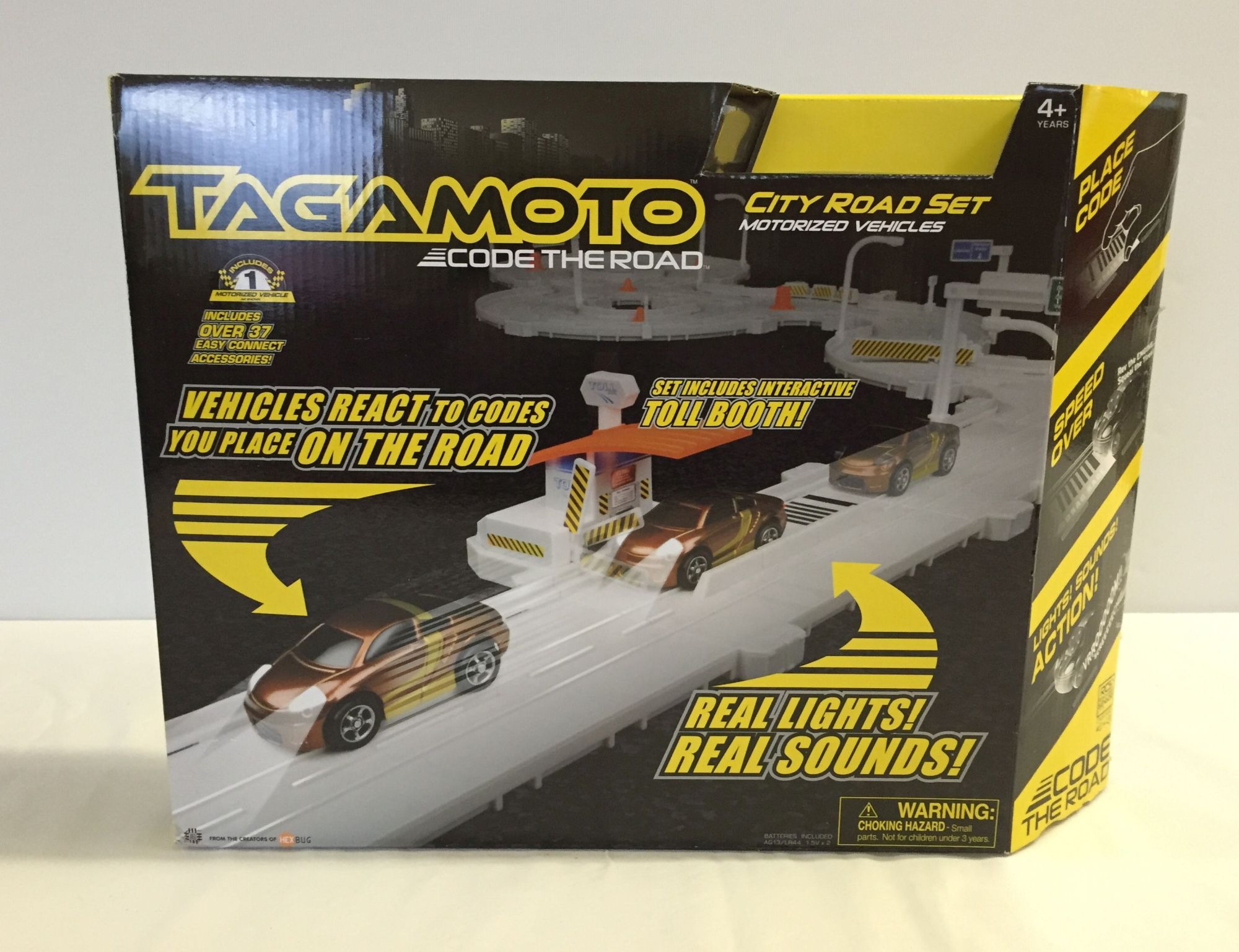 A boxed Tagamoto City Road & vehicle set.