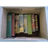 A box of vintage girls books & annuals c1920s.