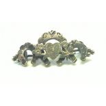 An Edwardian silver sweetheart brooch hallmarked Chester 1903. Total weight approx 2.6g.